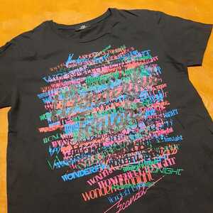 SCANDAL スキャンダル 2013 大阪城ホール ワンマン ライヴ Wonderful Tonight Tシャツ ブラック Mサイズ 