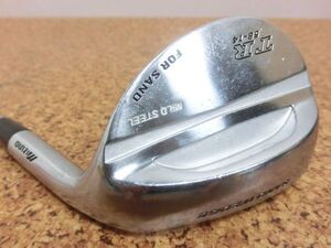 グリップ無♪MIZUNO ミズノ TR 58-14 MILD STEEL FOR SAND ウェッジ SW 58° 純正スチールシャフト N.S.1170 FLEX-WEDGE 中古品♪F2439