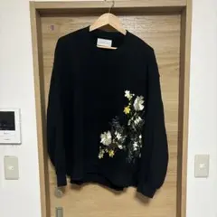 Licht Bestreben 花柄 刺繍 スウェット sus4cus別注