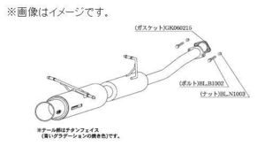 自動車関連業者直送限定 柿本 マフラー Regu.06 & R SUBARU スバル フォレスター SG9 EJ25 4WD 6MT (B21310)