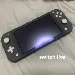 switch lite グレー