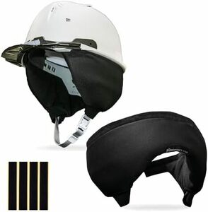 [PROTECT WING] プロテクトウィング 作業用ヘルメット 脱着式 防寒 イヤーマフ イヤーウォーマー 耳当て 耳パッ