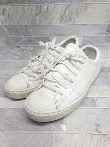 ◇ Θ converse LEATHER ALL STAR COUPE OX 31301810 ローカット スニーカー サイズ23.5ｃｍ ホワイト レディース P