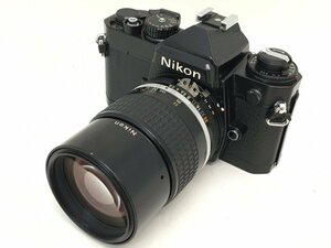 Nikon FE / NIKKOR 135mm 1:2.8 一眼レフカメラ ジャンク 中古【UW060364】