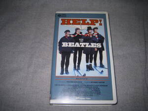 The BEATLES　 「HELP ! with The BEATLES ヘルプ ! 4人はアイドル」　 VHS テープ　　ビデオ