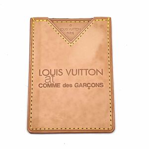 1円 希少 非売品 LOUIS VUTTON ルイヴィトン COMME des Garcons コムデギャルソン コラボ カードケース パスケース ヌメ革