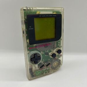 ゲームボーイ ブロス 本体 DMG-01 Nintendo 任天堂 GAMEBOY bros. 初代 スケルトン クリア 透明 ニンテンドー レトロゲーム