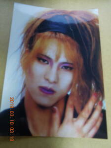 YOSHIKI 写真 ブロマイド 178 / X JAPAN