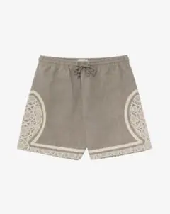 aime leon dore Lace LinenBasketballShort