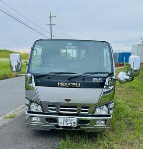 いすゞエルフカスタム3ｔ平ボディ★車検あり★乗って帰れる★138000㎞★下取り歓迎