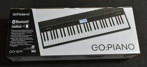 未使用 ローランド ROLAND GO：PIANO 61鍵 GO-61P 電子ピアノ エントリーキーボード GO:PIANO 鍵盤 楽器 Roland