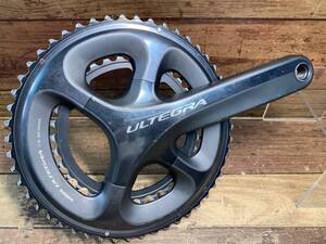 II364 シマノ SHIMANO アルテグラ ULTEGRA FC-6800 クランクセット 50/34T 170mm チェーンリングジャンク 検査済み