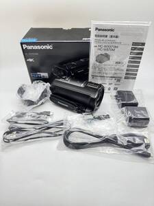 【大黒屋】ほぼ未使用 Panasonic パナソニック デジタル4Kビデオカメラ HC-WX970M ワイプ撮り 軽量447g ブラック