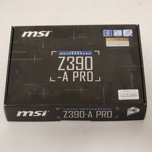 MSI Z390-A PRO IOパネル付属 LGA1151 ATXマザーボード 第8・9世代CPU対応 最新Bios 動作確認済 PCパーツ