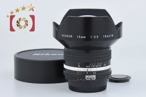 【中古】Nikon ニコン Ai-S NIKKOR 15mm f/3.5