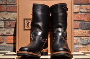 ★☆ Wesco ウエスコ MISTER LOU（ミスタールー） 7600 10.0E ホースハイド ブラック 馬革 黒 10インチ丈 エンジニアブーツ ☆★