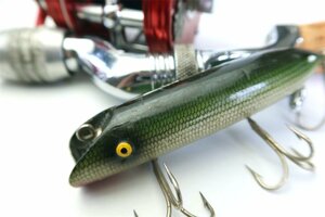 30s SOUTH BEND ? PAW PAW ? BASS ORENO ウッドルアー / Heddon ラッキー13 ライバル ザウルス 則弘祐 愛用 道楽 ZEAL ハトリーズファンに