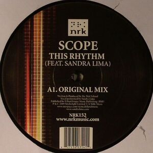 新品未使用 Scope Ft Sandra Lima / This Rhythm 12inchレコード (0897)