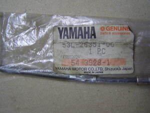 GR ヤマハ　キュート CN50　ブレーキケーブル　リヤー　純正未使用保管品 yamaha YAMAHA vintage ガレージセール開催中スカイツリー近く