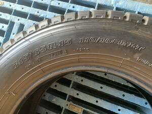 超バリ山 ダンロップ SP055 215/65R15 製造年数16年 残溝約8.7～11.1㎜ 4本セット MADE IN JAPAN　　　　　　　　　　　　　　