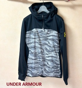 ●UNDERARMOURアンダーアーマー迷彩パーカーMD●ジャージ