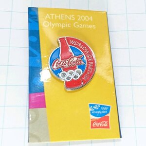 送料無料)2004 アテネ五輪 コカ・コーラ ピンバッジ PINS ピンズ A15719