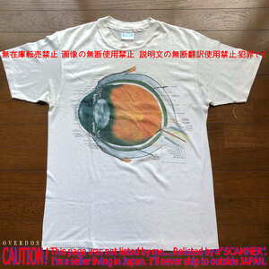 カートコバーン 着同 Anatomical Chart社 87年 Vintage Eyeball Tシャツ 目玉 解剖図 人体模型 グロ キモ sonic youth nirvana kurt