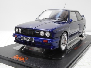 ◎イクソ　1/18　BMW　M3（E30）　1989　メタリックブルー