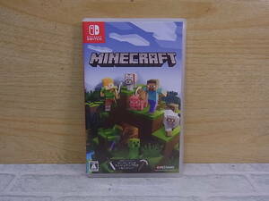 ◎M/058●マイクロソフト Microsoft☆マインクラフト MINECRAFT☆ニンテンドーSwitch用ソフト☆中古品