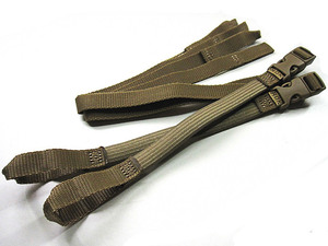 ROK straps ストレッチストラップ BP コヨーテ・タン ストラップ長：310mm～1060mm/幅：16mm 2本セット 米国製