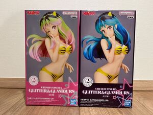 うる星やつら GLITTER&GLAMOURS LUM ラム Aカラー Bカラー フィギュア 未開封 未使用 プライズ 2種セット ラムちゃん 初販