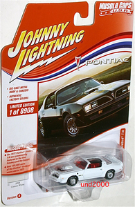 Johnny Lightning 1/64 トランザム 1977 Pontiac Firebird Trans Am T/A ポンティアック ファイアーバード ホワイト ジョニーライトニング