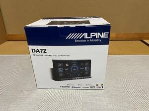 ディスプレイオーディオ　ALPINE　(アルパイン)　DA7Z　7インチディスプレイオーディオ　未使用品