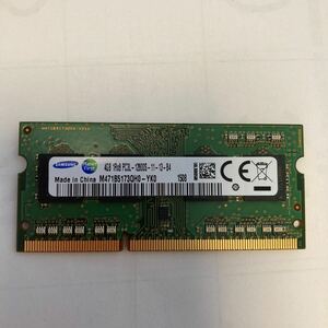 ★SAMSUNG★ ノートPC用メモリ 4GB（PC3L-12800）①　