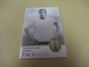 Futera UNIQUE 2013 103 デビッド・ベッカム DAVID BECKHAM THE GREATS カード サッカー イングランド