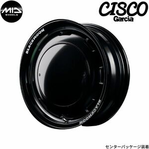 マルカ ホイール ガルシア シスコ ブラックムーン ランドクルーザープラド MID 【17×8.0J 6-139.7 INSET20 セミグロスブラック】 1本単品