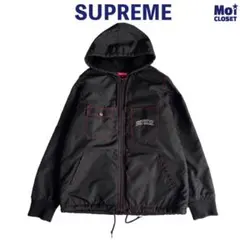 Supreme シュプリーム 裏ボアジャケット ワンポイントロゴ Mサイズ 美品