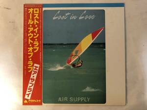 21124S 帯付12inch LP★エア・サプライ/AIR SUPPLY/LOST IN LOVE★25RS-86