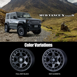 4本セット マッドヴァンスX タイプS VANCE 16x6.5J 6/139.7 +45 FMB TOYO トーヨー H30 215/65R16 WL キャラバン NV350