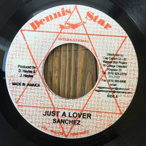 ★送料込み！試聴！B面チェック！Sound Killa！【Sanchez/Just A Lover/Mikey Melody/Riding High】7inch Dennis Star JA Reissue