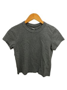 Alexander Wang◆Tシャツ/XS/コットン/GRY/無地/4cc3231416//