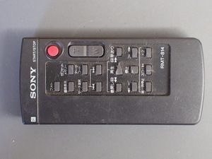 中古 ソニー SONY ビデオカメラ ハンディカム リモコン 型番: RMT-814 管理No.4682