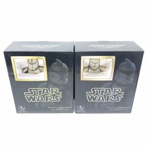 [M]STARWARS スターウォーズ GENTLE GIANT ジェントルジャイアント クローン・トルーパーDX COLLECTIBLE BUST バストフィギュア2体おまとめ