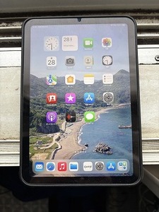 美品です。iPad mini 7.9インチ 第6世代 Wi-Fi 64GB MK7R3J/A (PK7R3J/A) [パープル] 2021年秋モデル/Apple A15/64GB