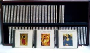 【中古品】　The Great collection Of Classical Music 1～90(59のCDが無い)＋音の牽引　の計90ケース＋棚付き