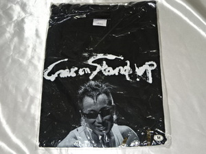 送料185円・K640■ 長渕剛　未開封のCome on Stand up Tシャツ Mサイズ　黒