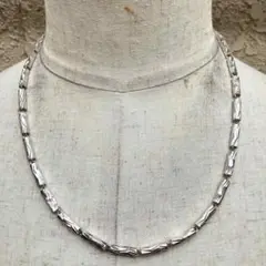 SILVER925 CYLINDER NECKLACE/シルバー/ネックレス