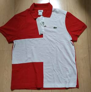 新品★ラコステ(LACOSTE) 半袖 ポロシャツ■サイズ　５　L　ゴルフ