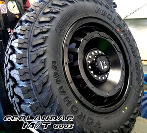 ランクル250 ランクル300 LEXXEL SwaGGer ヨコハマ ジオランダー MT G003 265/70R17 タイヤホイール 17インチ セット