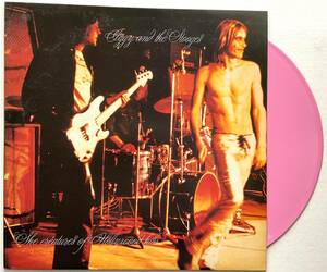 激レア オリジナル 限定3000枚 ピンク盤 Iggy And The Stooges She Creatures Of Hollywood Hills レコード 12“ Revenge Records CAX 4
